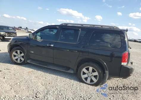 2008 Nissan Armada Se из США, поврежденный, VIN 5N1BA08C28N607290
